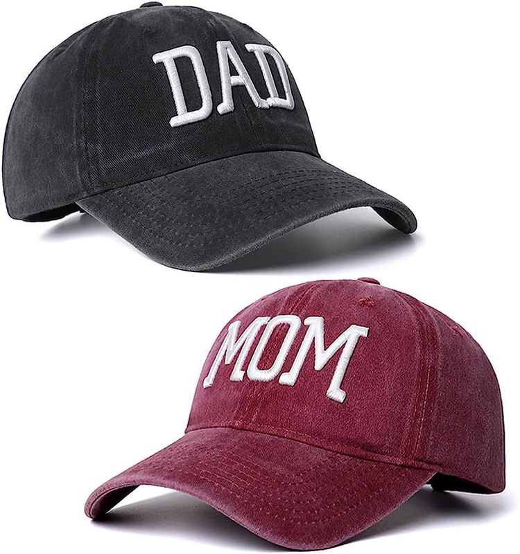 Women's Mama Simple Style Solid Color Patchwork Flat Eaves Baseball Cap