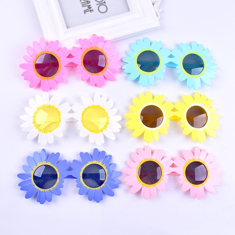 Mother's Day Flower Plastic Party Glasses