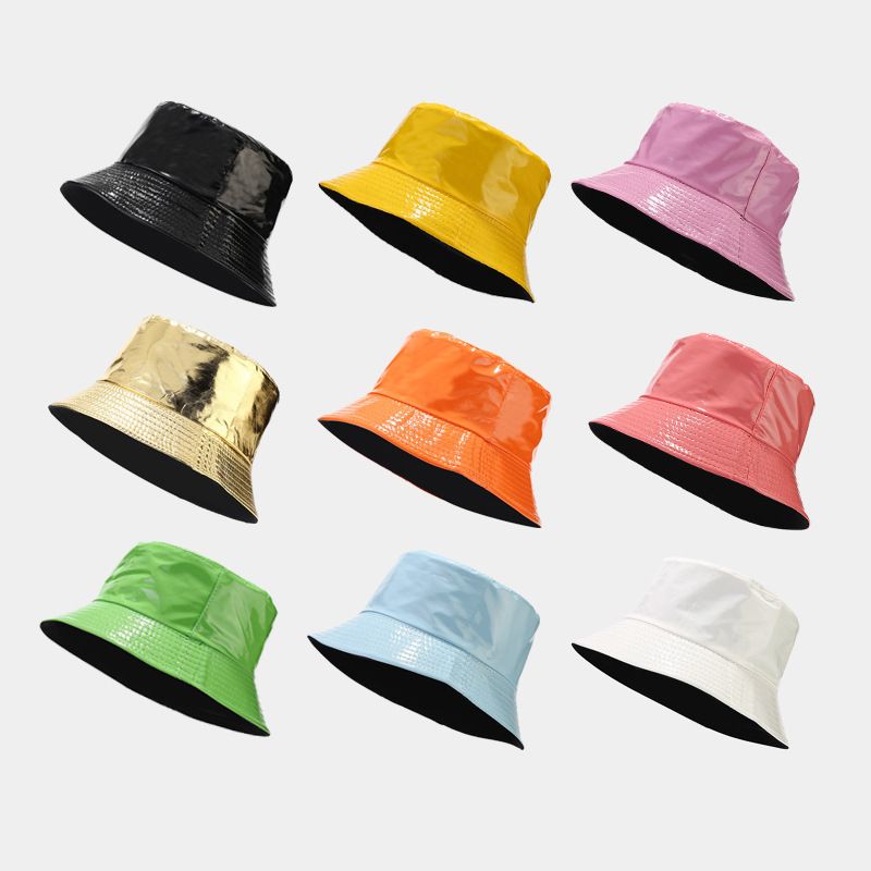 Unisex Casual Basic Solid Color Bucket Hat