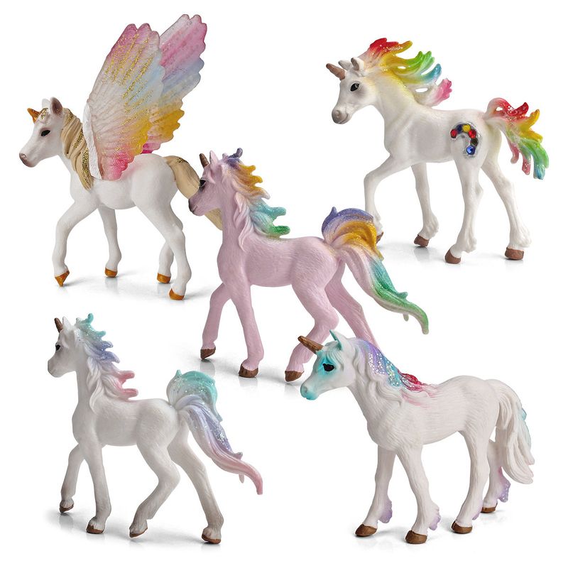 Ornamente Pferd Kunststoff Plastik Spielzeug
