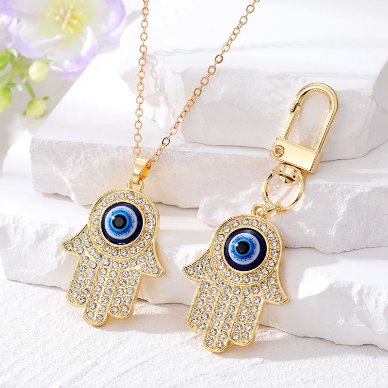 Casual Simple Style Classic Style Palm Alloy Wholesale Necklace