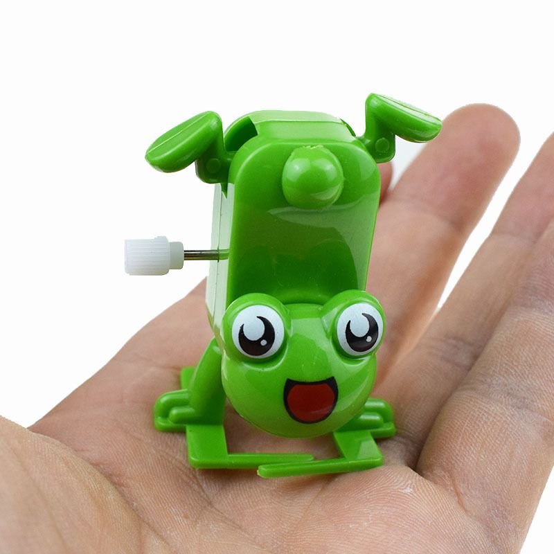 Clockwork Toy Frog Plastic Toys