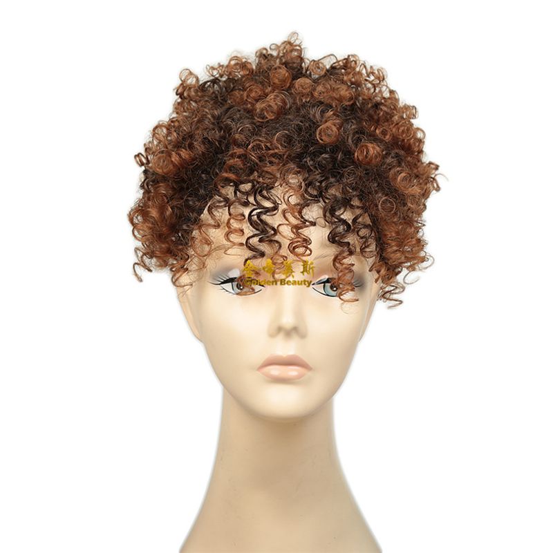 Women's African Style Casual High Temperature Wire Curls Wigs