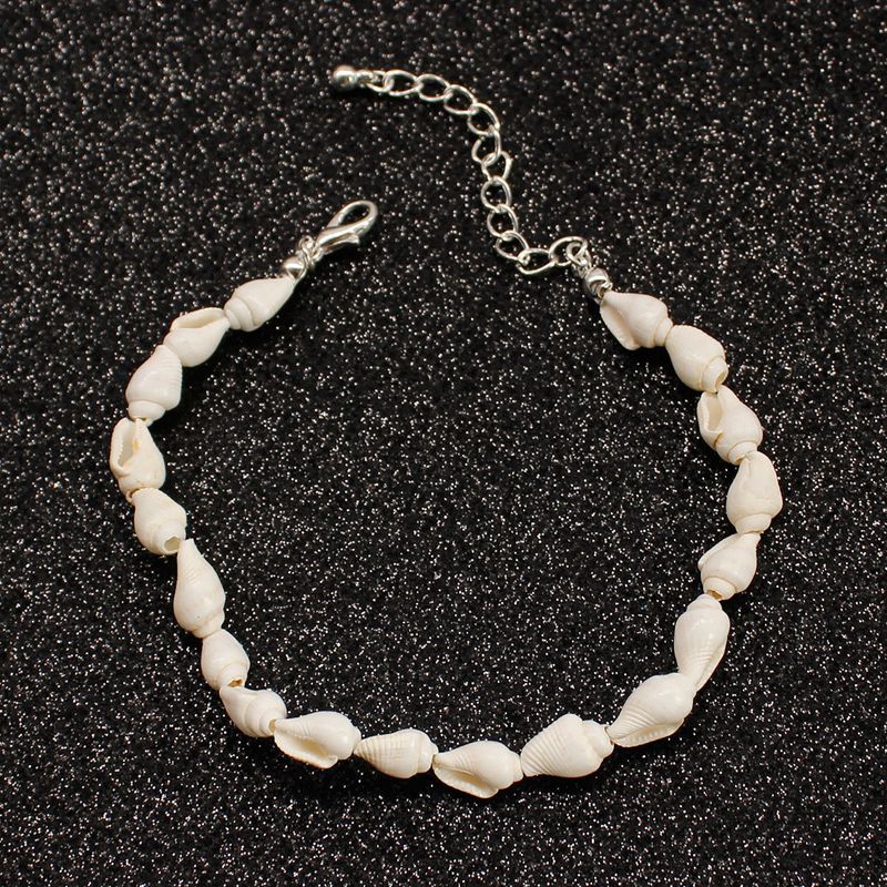 Wholesale Jewelry Vacation Beach Shell Alloy Shell Anklet
