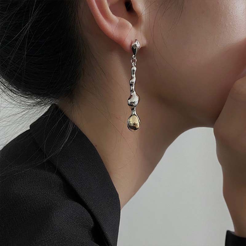 Simple Style Geometric Alloy Plating Women's Drop Earrings