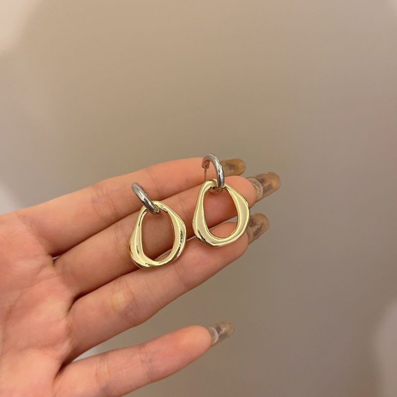 Simple Style Geometric Alloy Plating Women's Drop Earrings