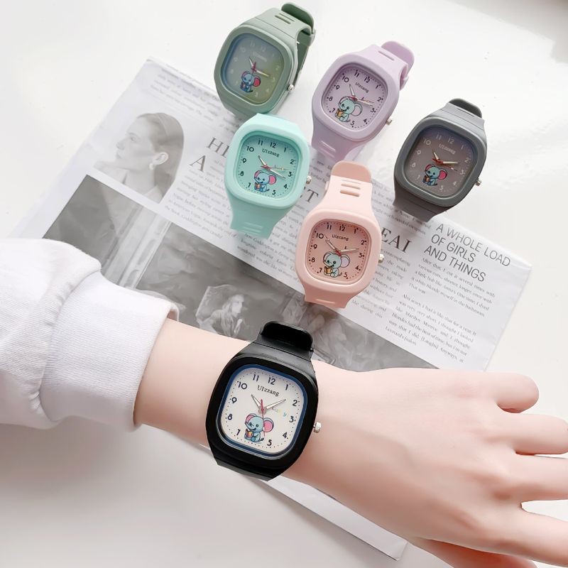 Sports Cartoon Buckle Quartz Kids Watches