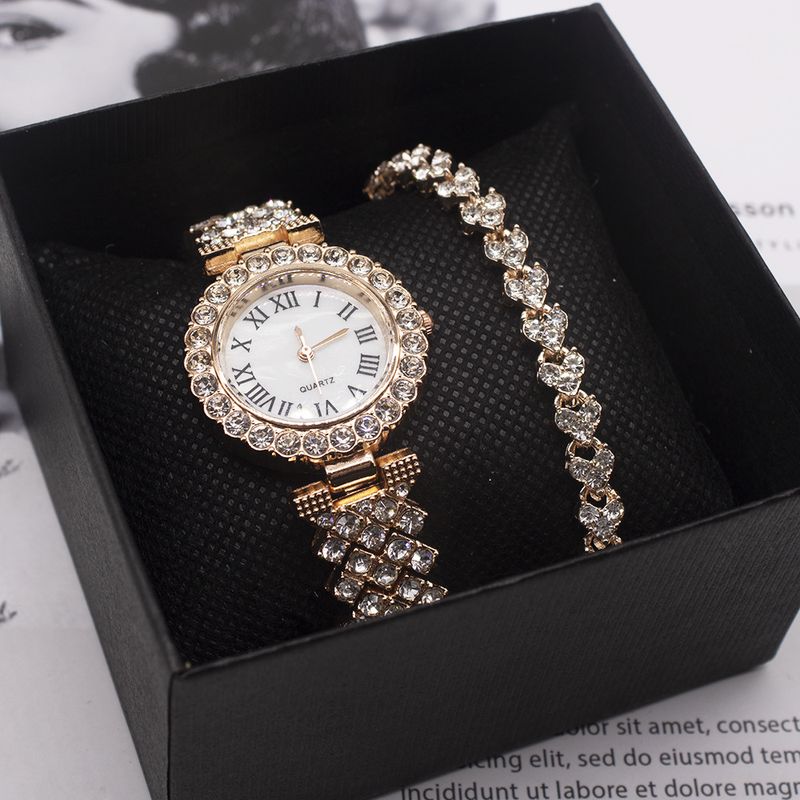 Streetwear Jewelry Horseshoe Buckle Quartz Women's Watches