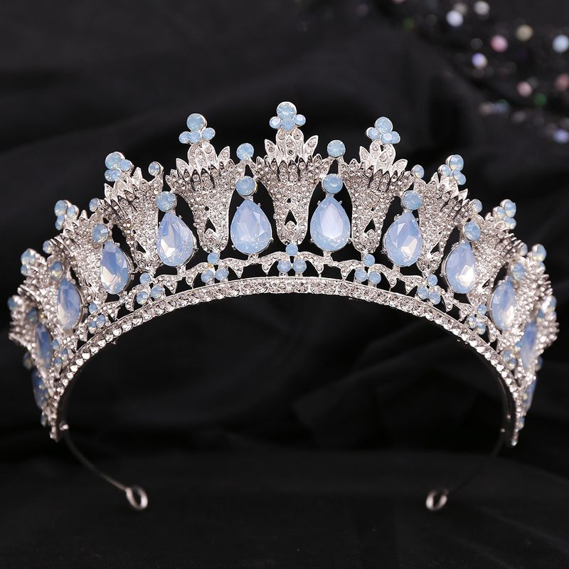 Bridal Crown Alloy Inlay Rhinestones Crown