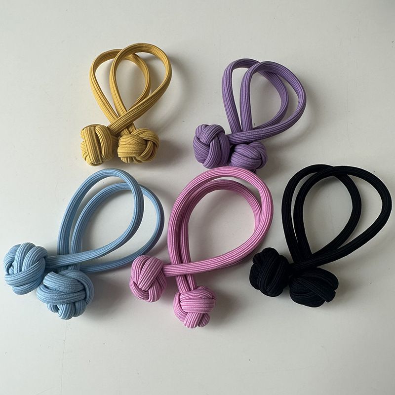 Simple Style Geometric Cloth Hair Tie