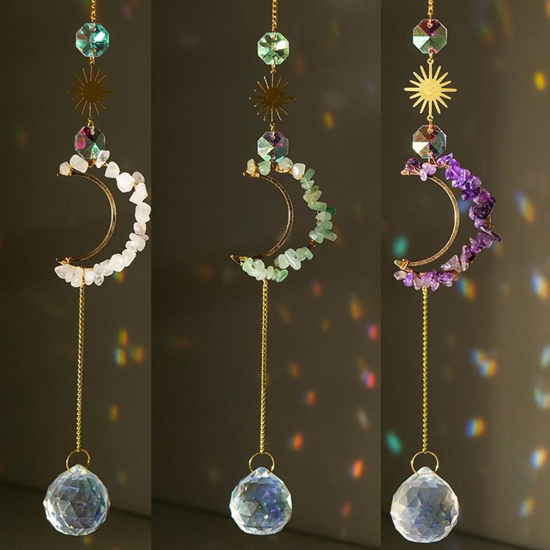 Moon Crystal Wind Chime