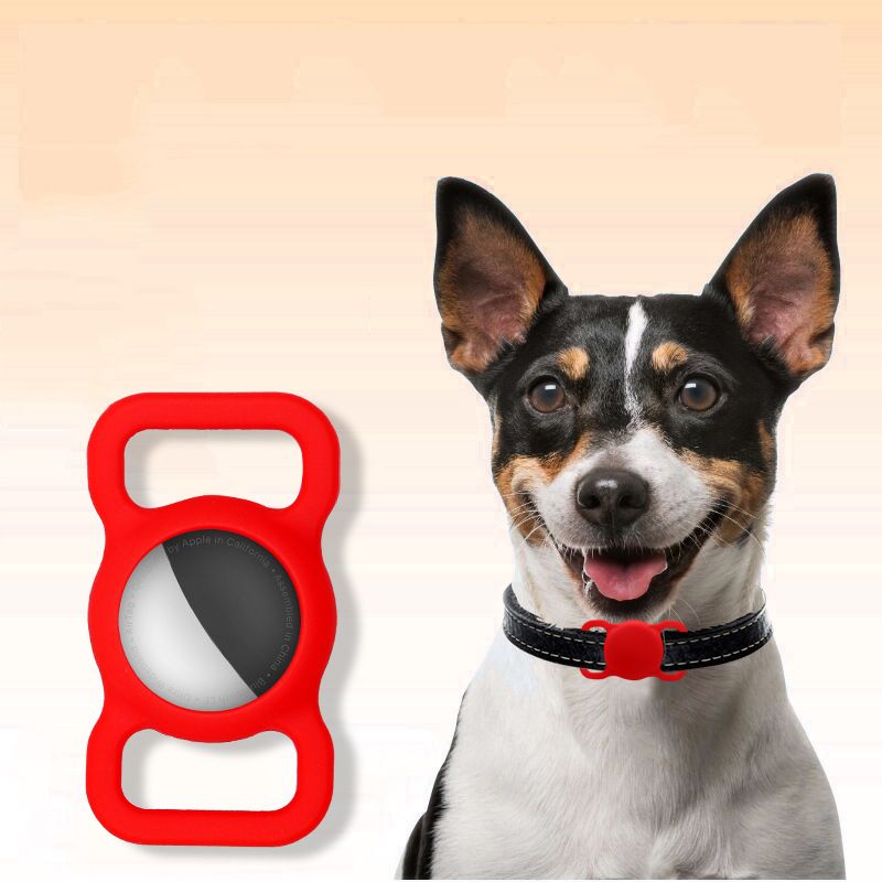 Suitable For Pet Dog Lost Airtag Protective Case Silicone Apple Tracker Protective Case In Stock