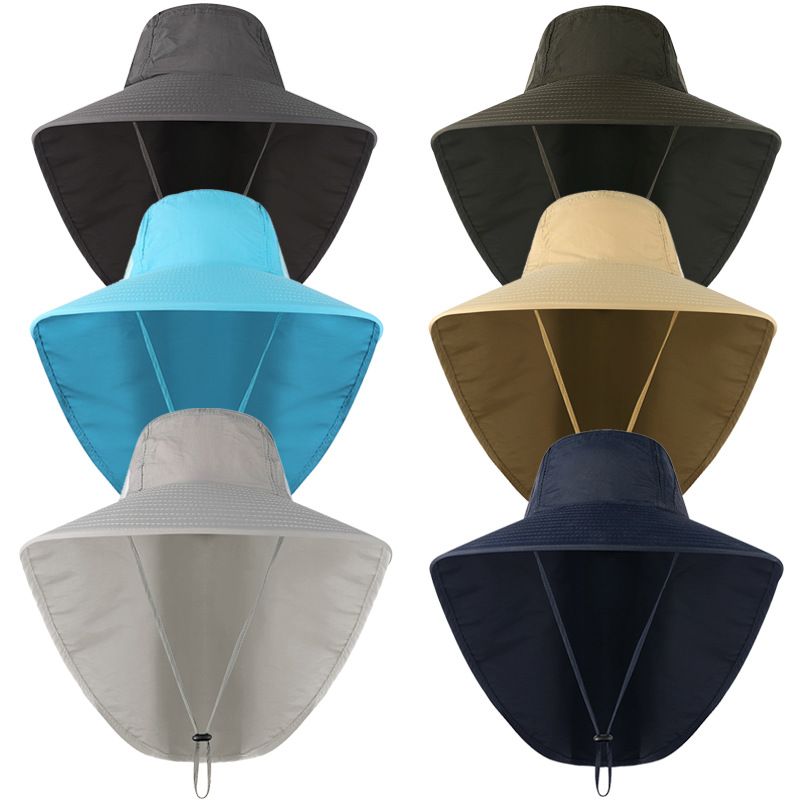 Unisexe Style Moderne Style Simple Couleur Unie Sertissage Chapeau De Soleil