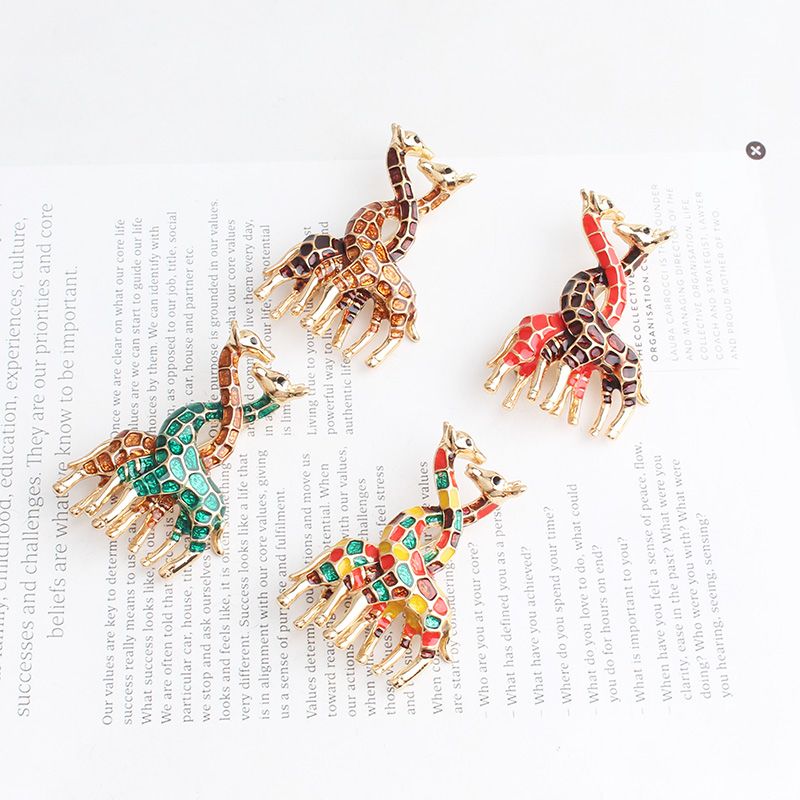 Cute Funny Animal Alloy Unisex Brooches