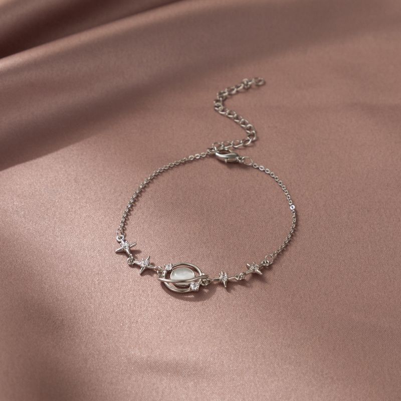 Sweet Simple Style Star Planet Artificial Gemstones Alloy Wholesale Bracelets