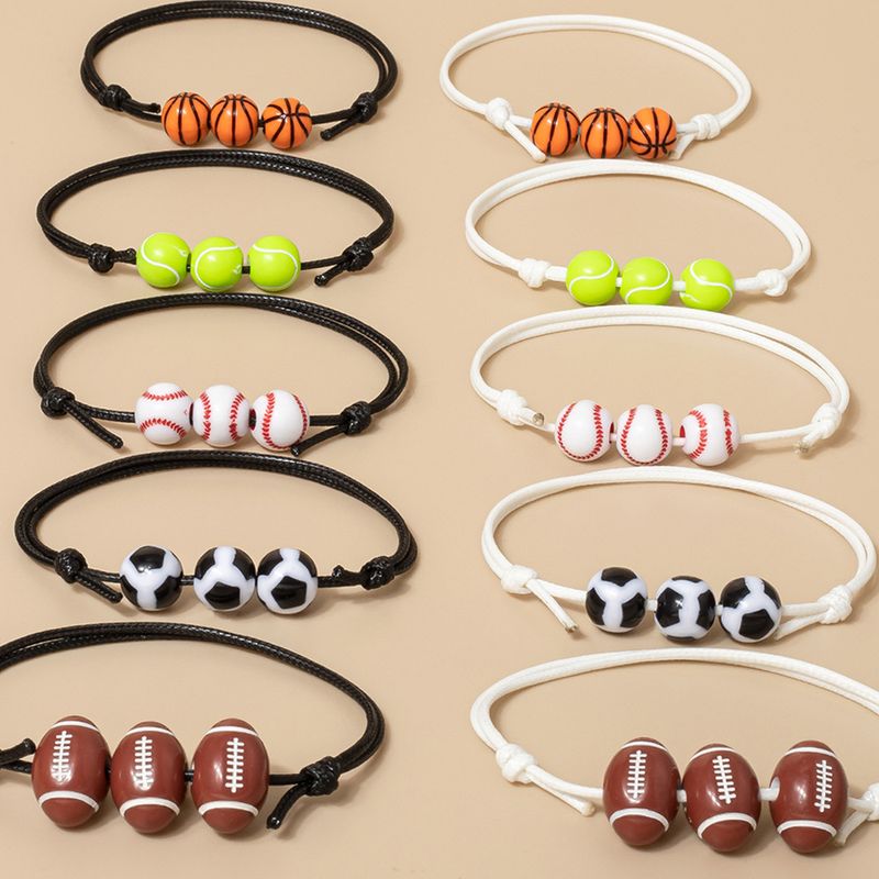 Wholesale Jewelry Casual Solid Color Arylic Bracelets
