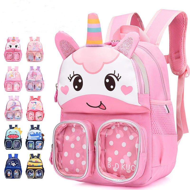 Mochila Infantil Unicornio Dinosaurio Astronauta Escolar