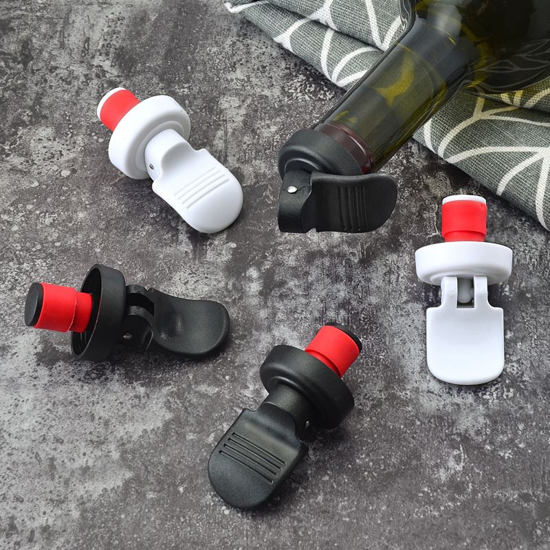 Casual Solid Color Pp Rubber And Plastic Wine Stopper