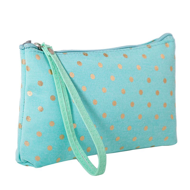 Portable Sweet Fabric Cosmetic Bag Toiletry Bag