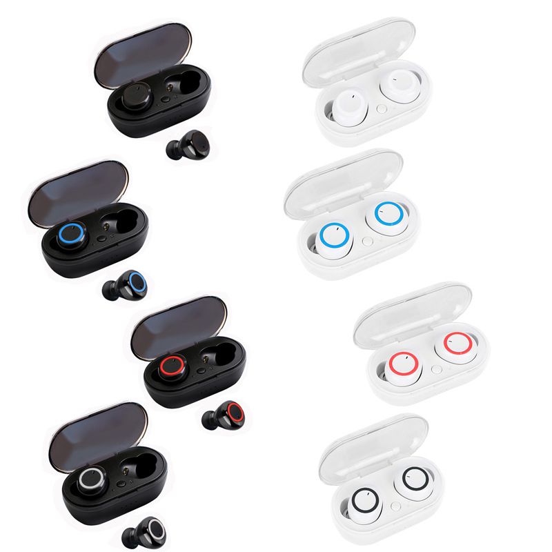Y50 Bluetooth Headset Y50 Manufacturer Tws2 Sports Outdoor Wireless Headset 5.0 Touch Headset With Charging Warehouse