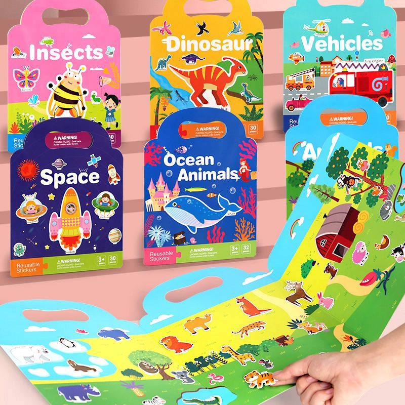 ألعاب التعلم طفل صغير (3-6 سنوات) حيوان ورق لعب