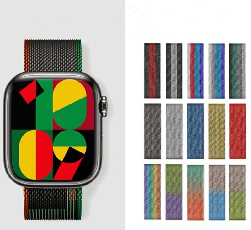 Casual Elegant Solid Color Watch Strap