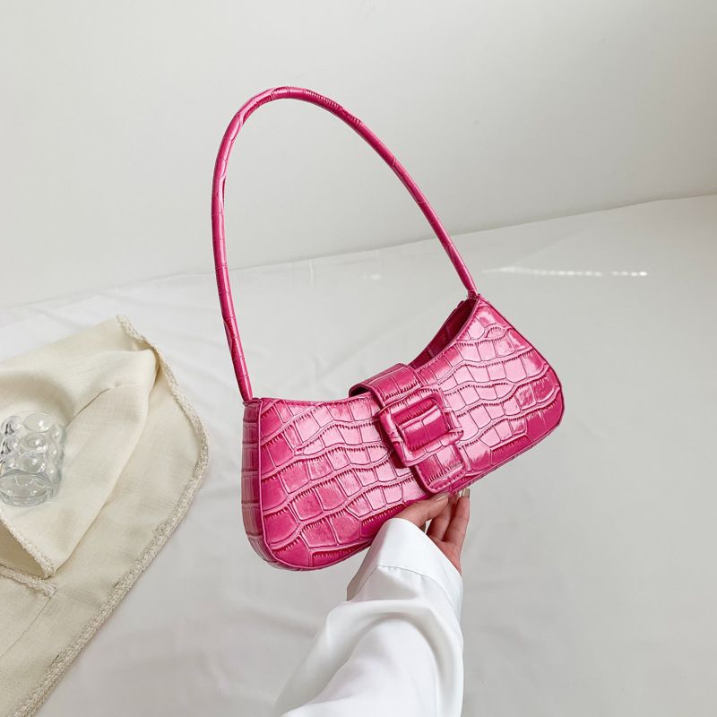 Femmes Petit Toutes Les Saisons Faux Cuir Élégant Sac D'épaule Sac Sous Les Bras