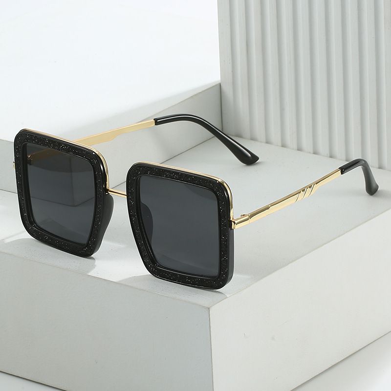 Elegant Basic Square Pc Square Full Frame Women's Sunglasses