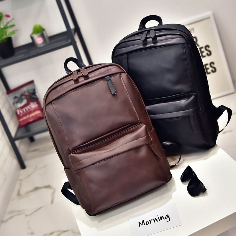 Casual Simple Men's Trendy Backpack Travel Bag