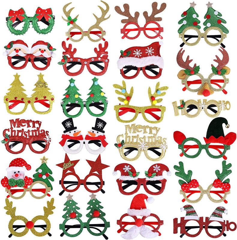 Christmas Cartoon Style Elk Plastic Party Decorative Props