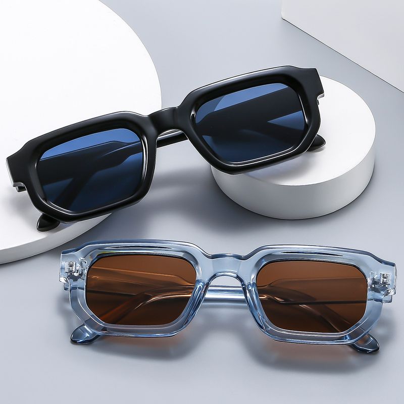 Retro Leopard Pc Quadrat Vollbild Sonnenbrille Der Frauen