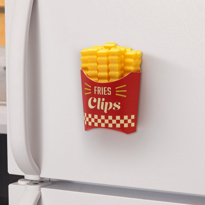Creative Fun Simple Style French Fries Pp Sealing Clip