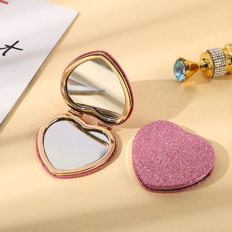 Casual Round Heart Shape Abs Mirror 1 Piece