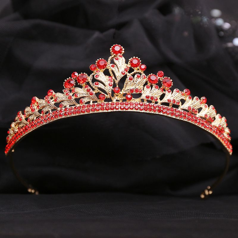 Sweet Shiny Crown Alloy Rhinestone Crown
