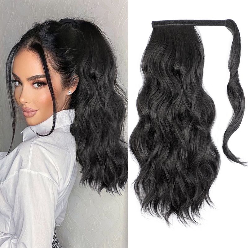 Women's Casual Party Chemical Fiber High Temperature Wire Ponytail Wigs