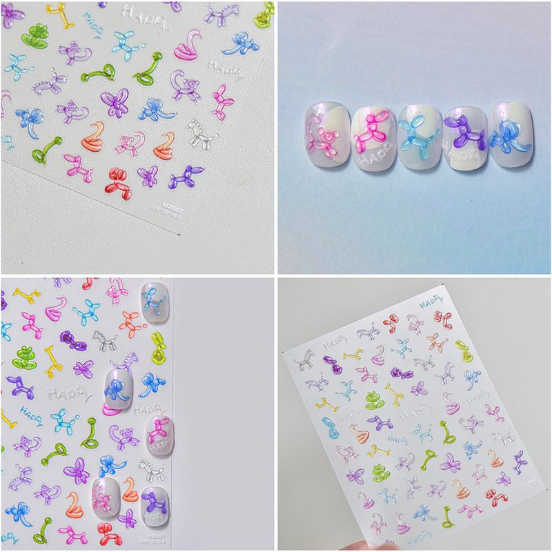 Sucré Style Simple Dessin Animé Plastique Accessoires Pour Ongles 1 Pièce