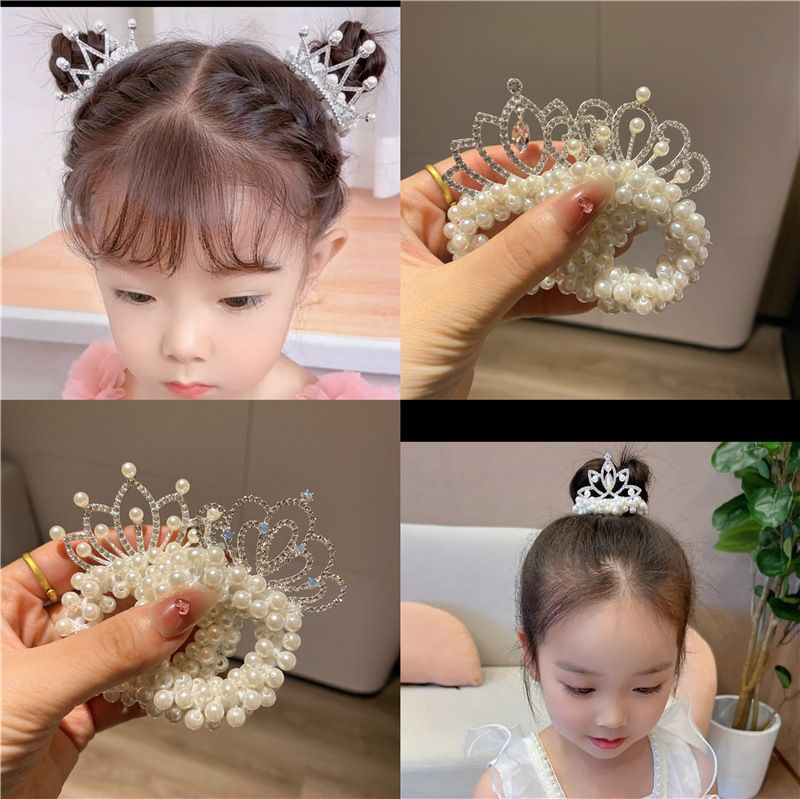 Simple Style Crown Plastic Hair Tie