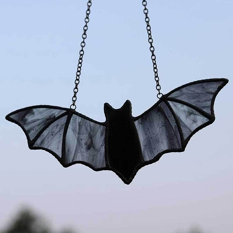 Halloween Funny Bat Arylic Nightclub Party Hanging Ornaments