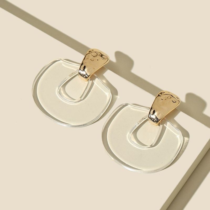 1 Paar Einfacher Stil Klassischer Stil Geometrisch Aryl Ohrringe