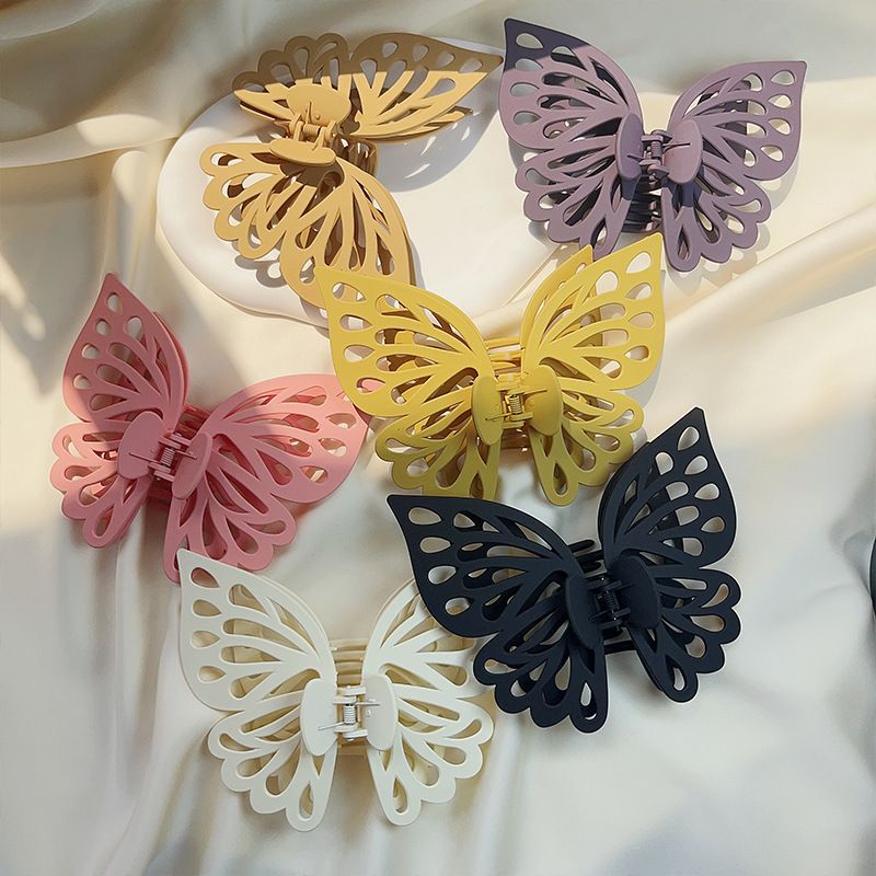 Simple Style Butterfly Abs Hair Claws