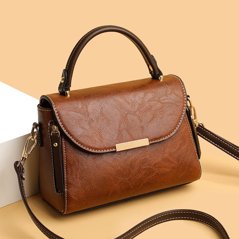 Women's Medium All Seasons Pu Leather Elegant Vintage Style Handbag