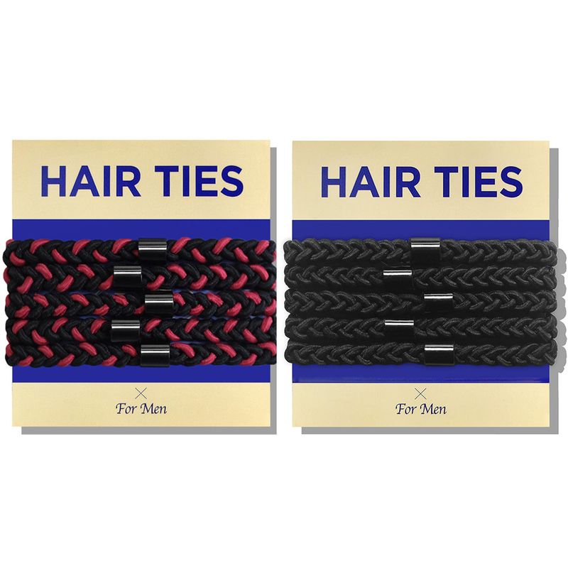 Women's Basic Color Block Solid Color Nylon Braid Hair Tie