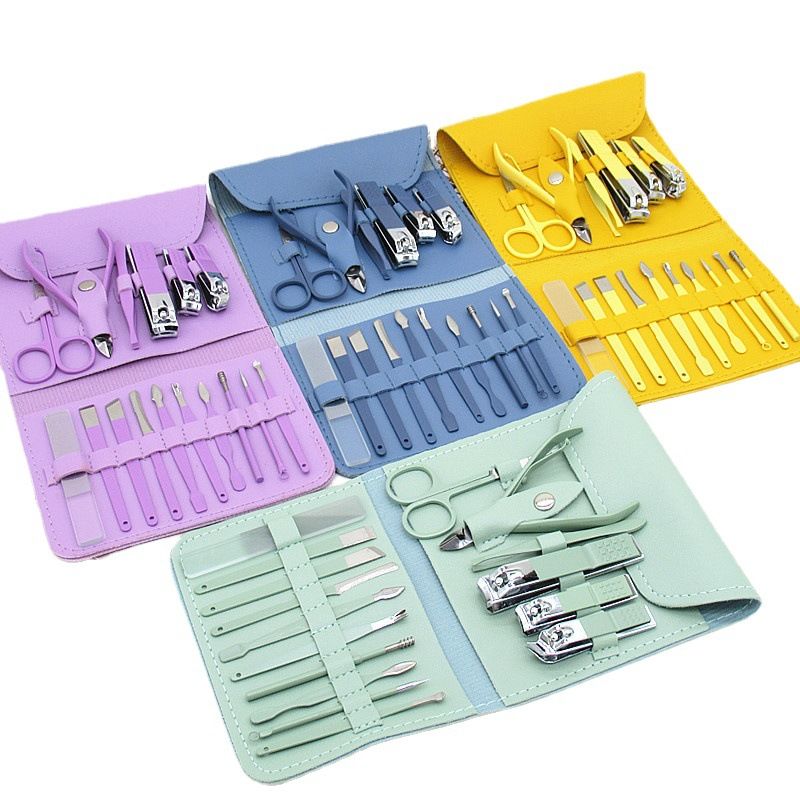 Simple Style Solid Color Metal Nail Tools 1 Set