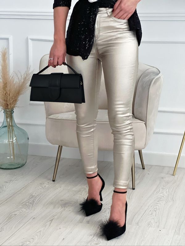 Women's Street Sexy Solid Color Full Length Skinny Pants