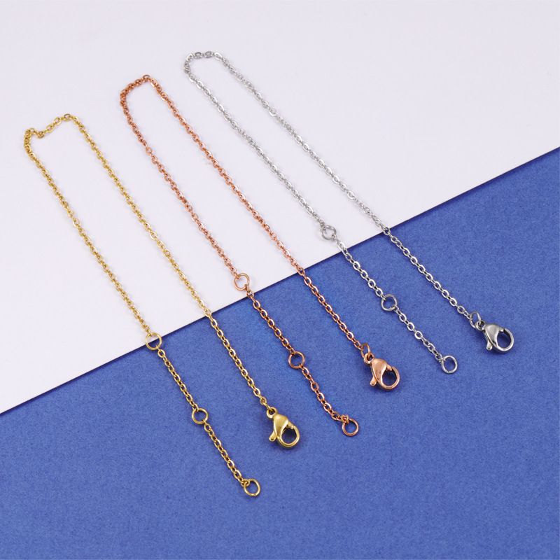 1 Piece Stainless Steel None 18K Gold Plated Solid Color