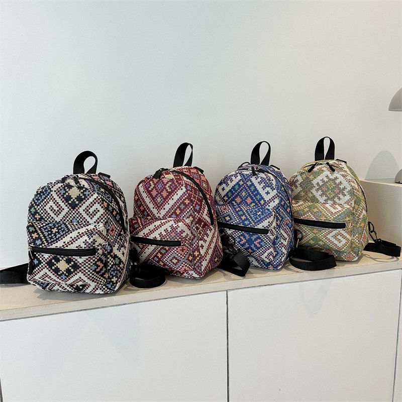 Ethnic Fashion Ladies Niche Design Backpack