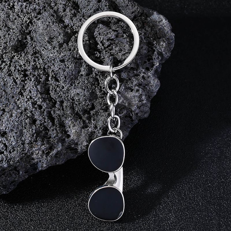 Toller Stil Sonnenbrille Legierung Emaille Taschenanhänger Schlüsselbund