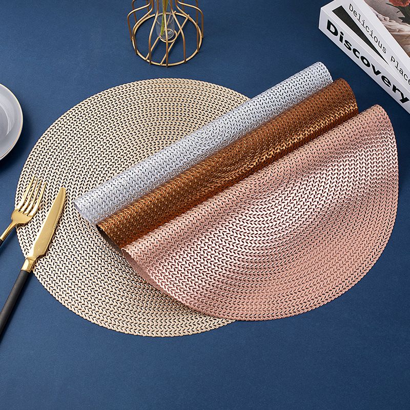 Casual Solid Color Pvc Placemat