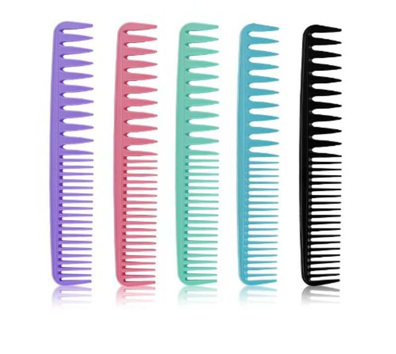 Casual Solid Color Abs Hair Combs