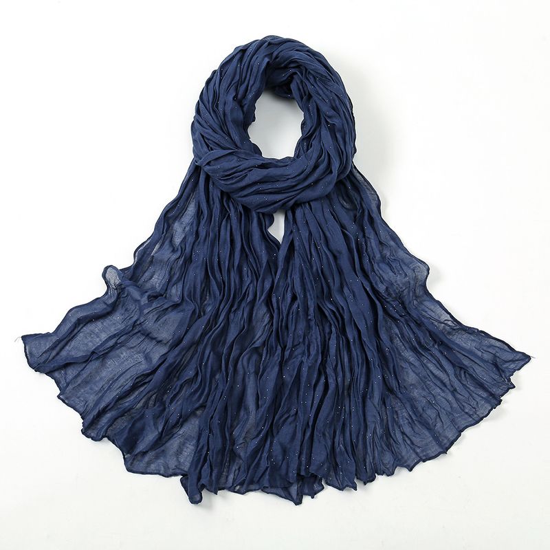Frau Einfacher Stil Einfarbig Bali Garn Polyester Schal Schal